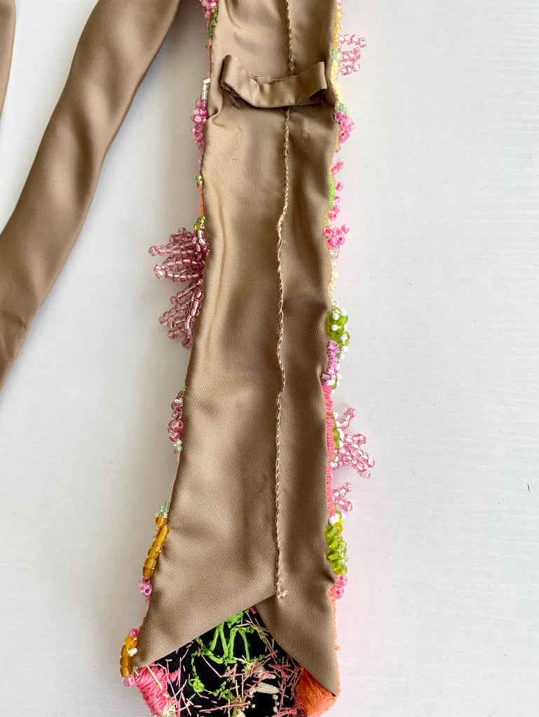 BEADED TIE