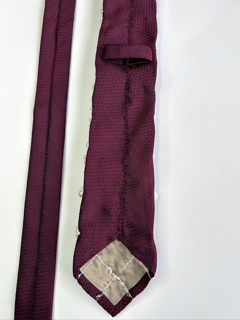 Hand Embroidered Tie