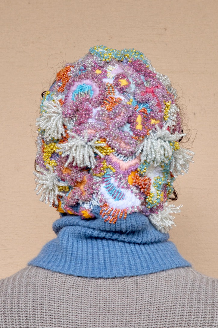Hand Embroidered Balaclava