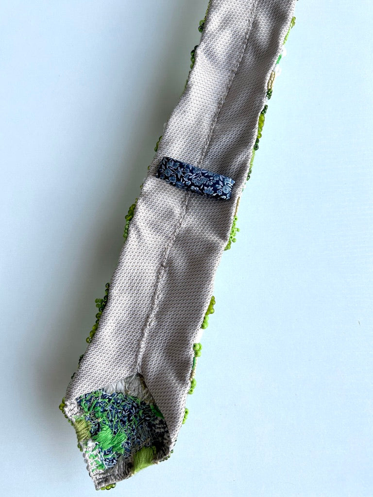 Hand Embroidered Tie