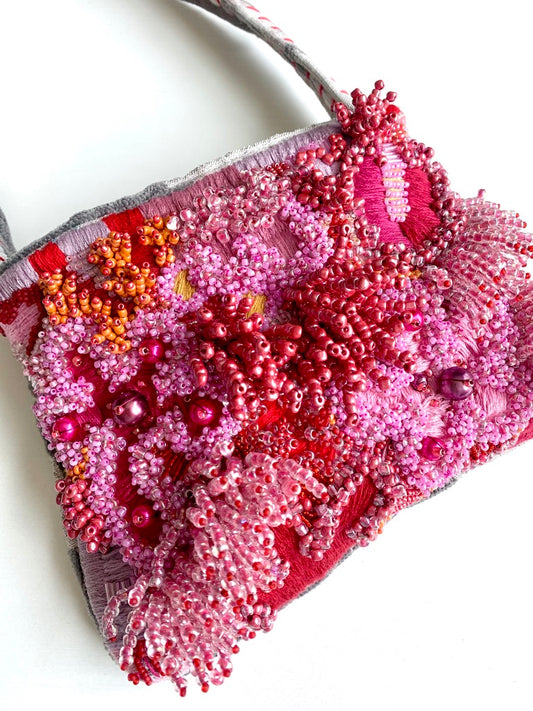 Beaded Shoulder Bag