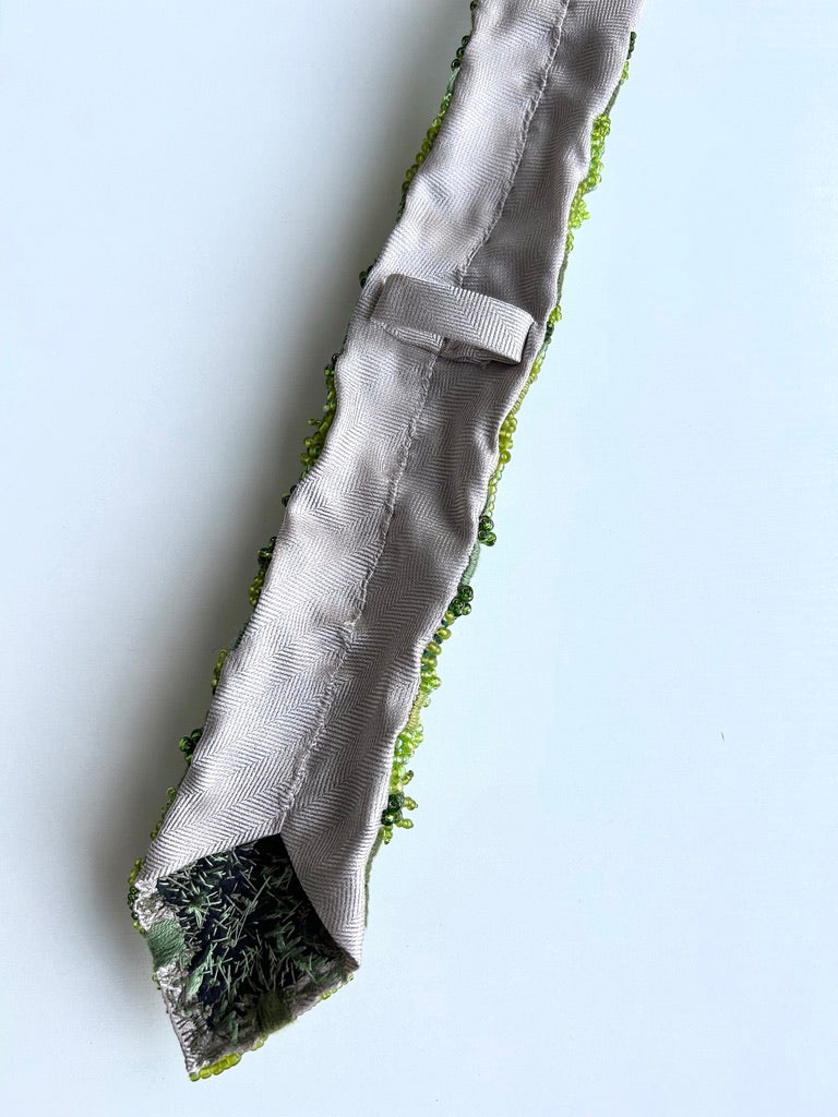 Hand Embroidered Tie