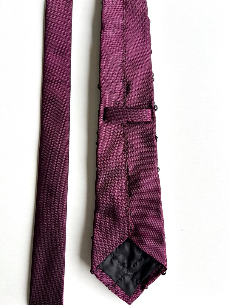 Hand Embroidered Tie