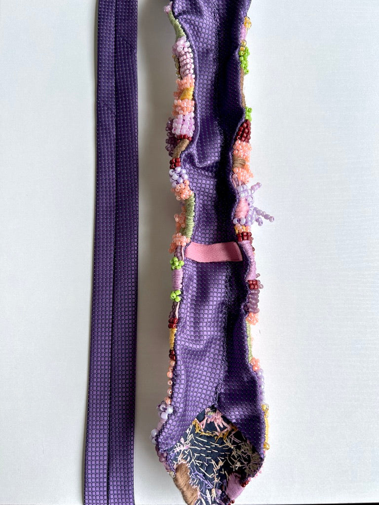 Hand Embroidered Tie