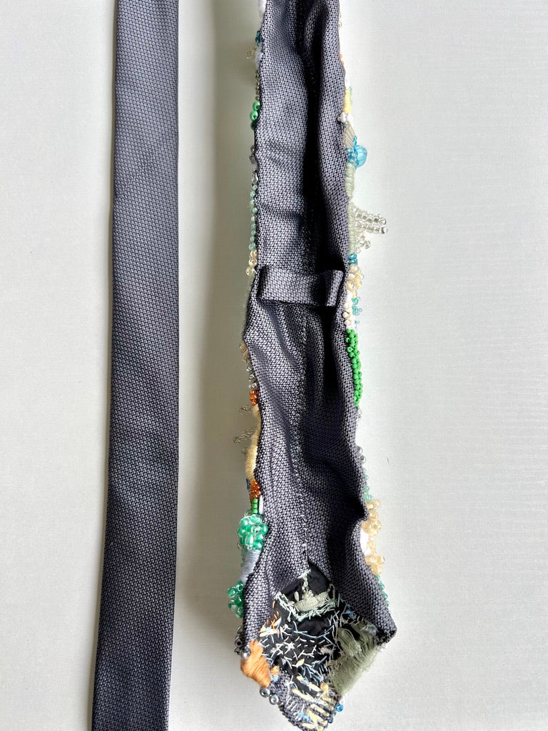 Hand Embroidered Tie