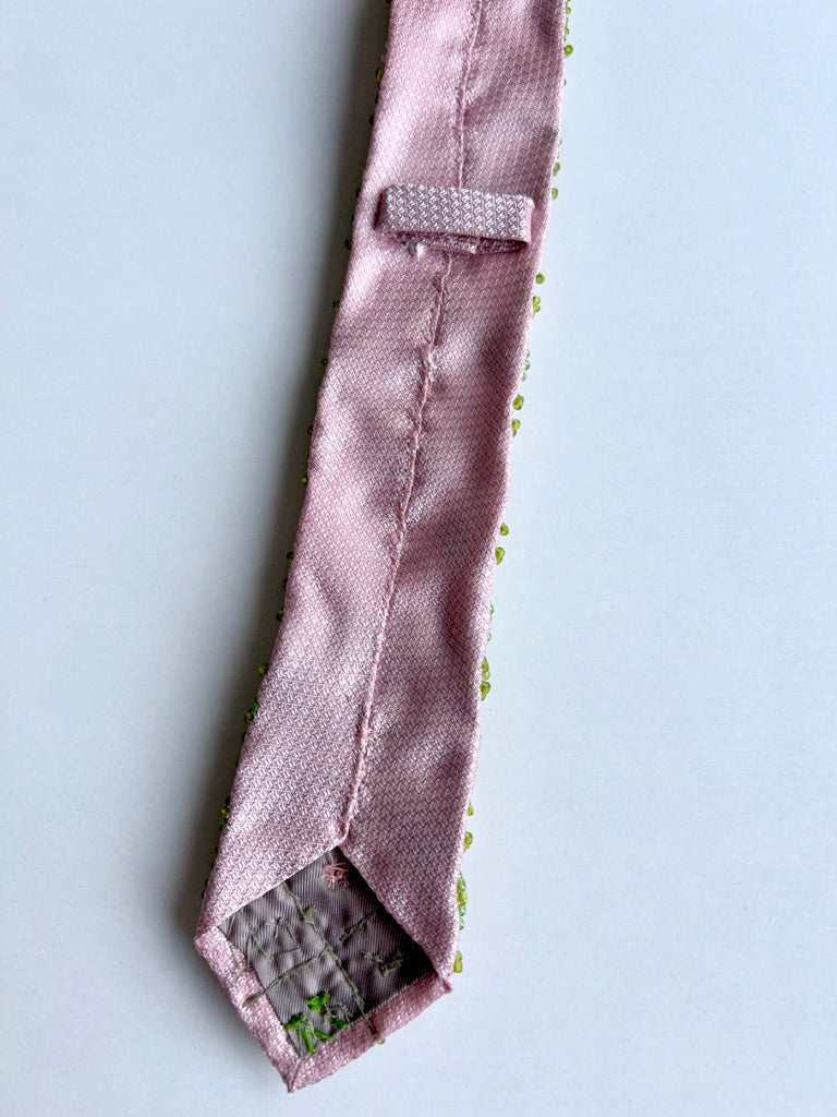 Hand Embroidered Tie